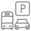 Icon fallback: Parking and permits